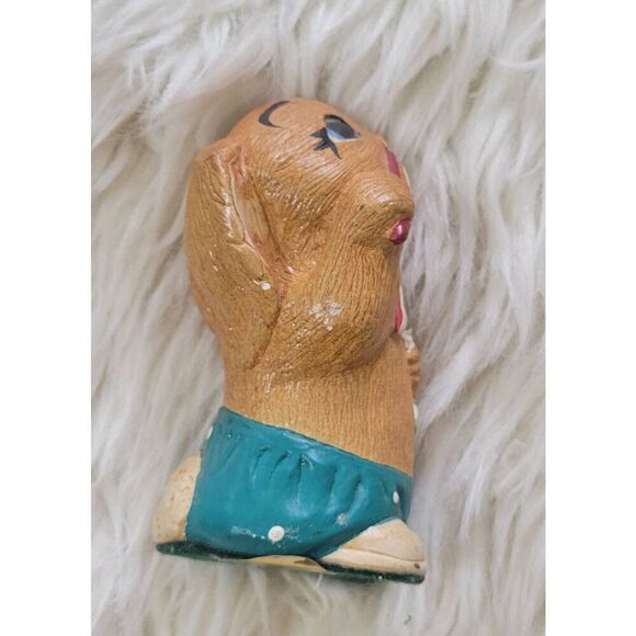 Vintage Rabbit Figurine Pepiware Bunny England Stoneware Easter "Twinkle" - Picture 7 of 8